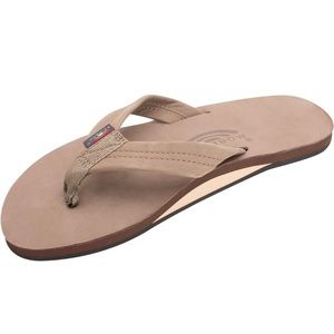 Rainbow Men’s wide strap leather sandal